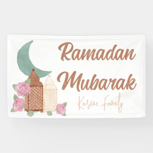 Banderoles Ramadan Moubarak Décor sur mesure Nom de la décora
