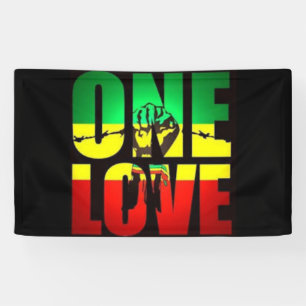 Banderoles Rasta One Love T-Shirt Postcard Coffee Mug Napkins