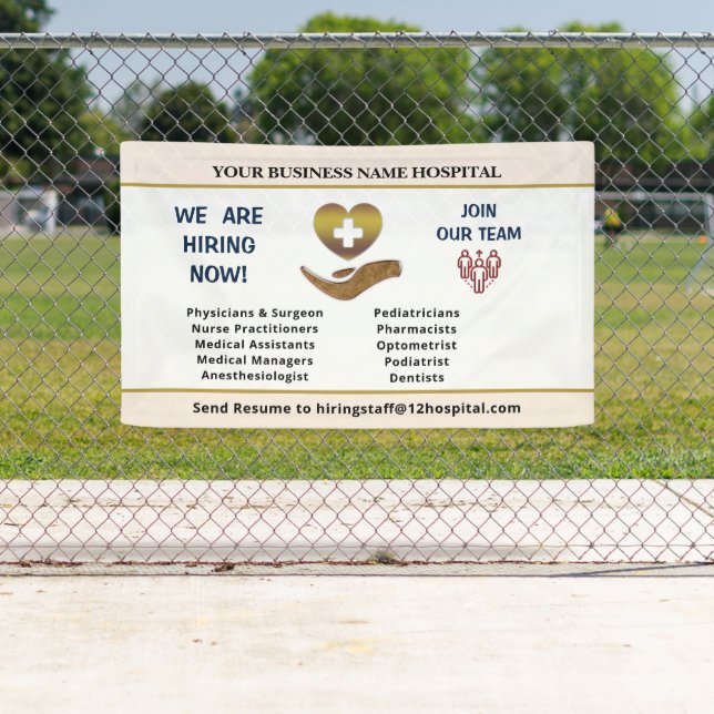 Banderoles Recruter maintenant Aide Employés Recherchés Perso (En situation)