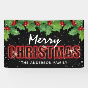 Banderoles Red Green Christmas