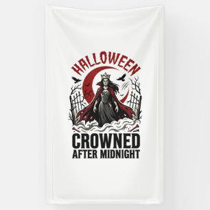 Banderoles Reine Halloween des morts-vivants Lever de minuit