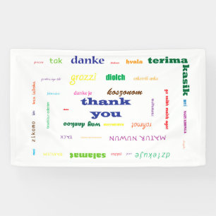 Banderoles Remerciements