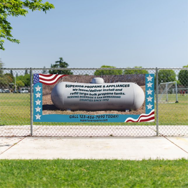 Banderoles Remplissage du réservoir de propane de Personnalis (Insitu)