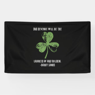 Banderoles Républicain irlandais Bobby Sands Irlande Freedom