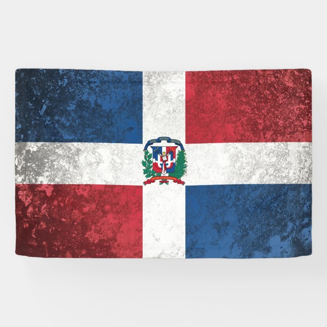 Banderoles République dominicaine (Horizontal)