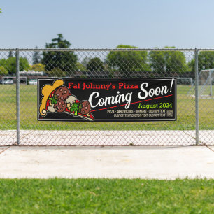 Banderoles Restaurant italien Pizzeria Faire-part personnalis