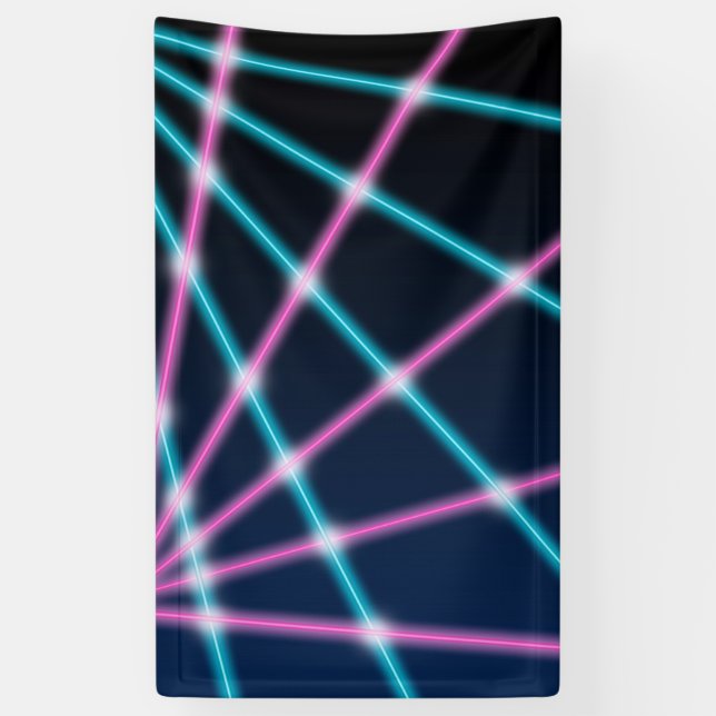 Banderoles Rétro contexte 80s 90s de portrait d'école de (Vertical)