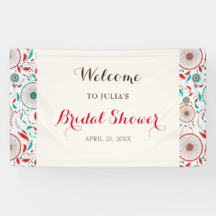 Banderoles Rêveur de plumes tribal boho Shower de mariage