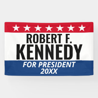 Banderoles RFK JR Kennedy pour président - Campagne