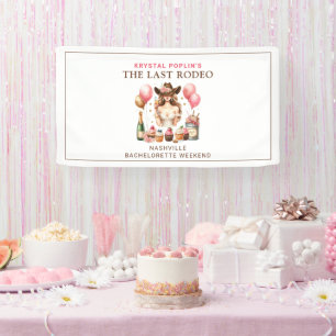 Banderoles Rodéo occidental de cowgirl