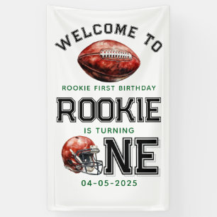 Banderoles Rookie de l'année 1er anniversaire football