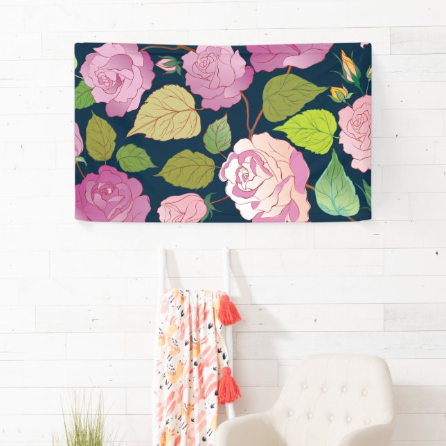 Banderoles Rose 16 (En situation)