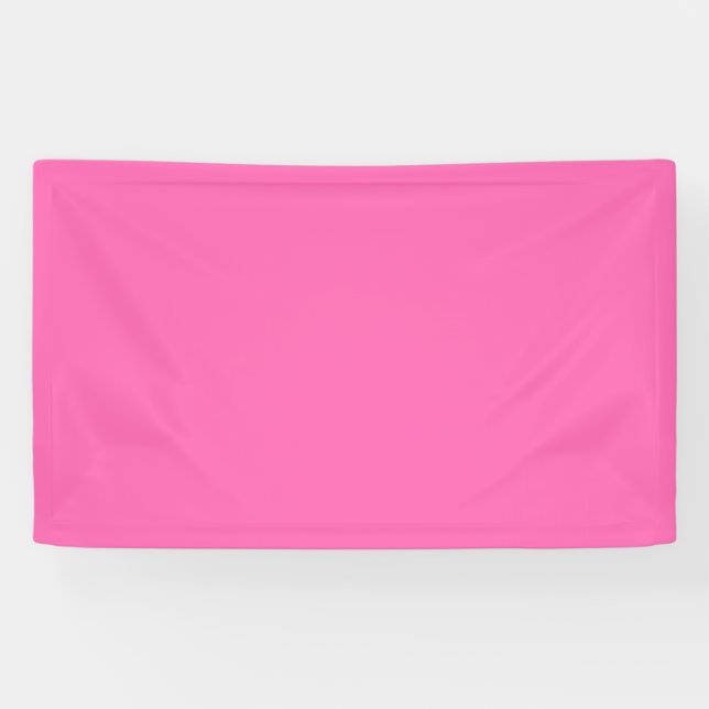 Banderoles Rose chaud (Horizontal)