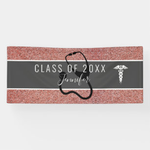 Banderoles Rose Médicale de l'infirmière Parti de la Partie
