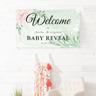 Banderoles Rose Rose Eucalyptus Foliage Genre RevezParty