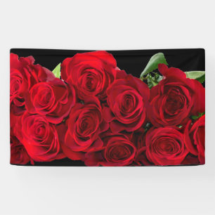 Banderoles Rose rouge