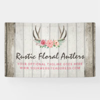 Roses chics minables et bois d'andouillers floraux