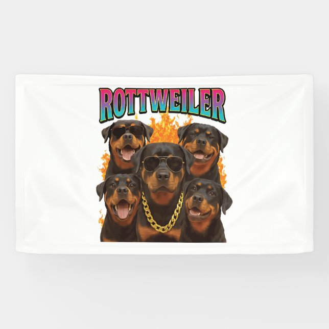 Banderoles Rottweiler (Horizontal)