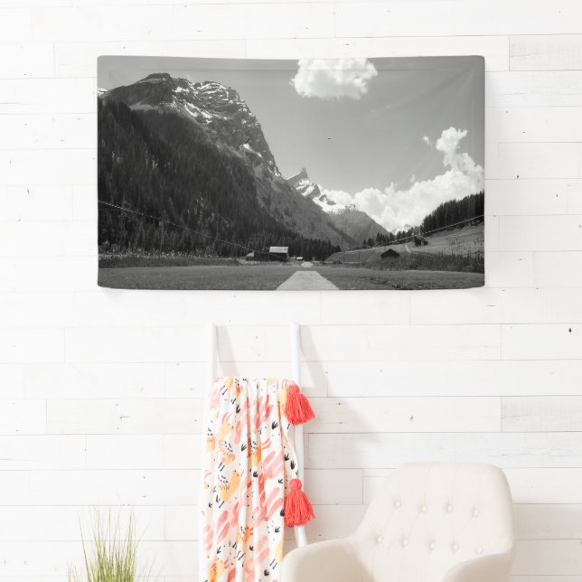 Banderoles Route des Alpes (En situation)