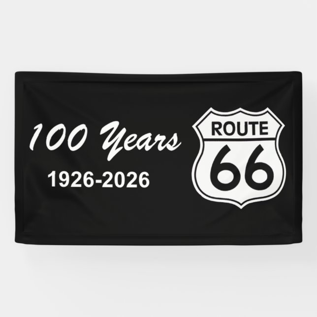 Banderoles Route Historique 66 Centenaire (Horizontal)