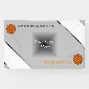 Banderoles Ruban aux fleurs orange par Kenneth Yoncich