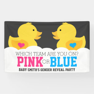 Banderoles Rubber Ducky Pink ou Blue Genre Reveveight Party