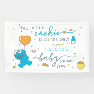 Banderoles Rue Sésame   Baby shower Monster de cookies