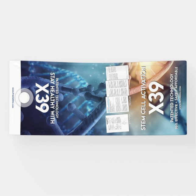 Banderoles Runner de table pour les salons (Horizontal)