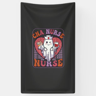 Banderoles Sac infirmière Cna Halloween fantôme stéthoscope s