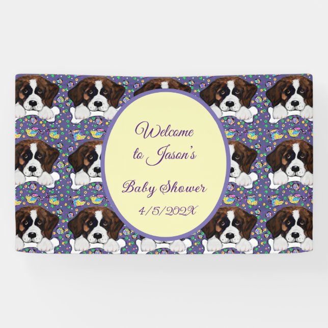 Banderoles Saint Bernard  (Horizontal)
