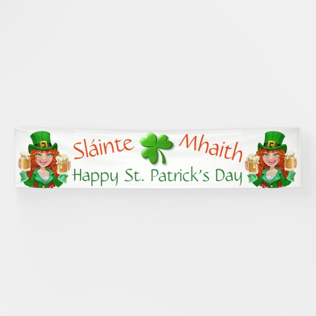 Banderoles Saint Patrick's Day (Horizontal)