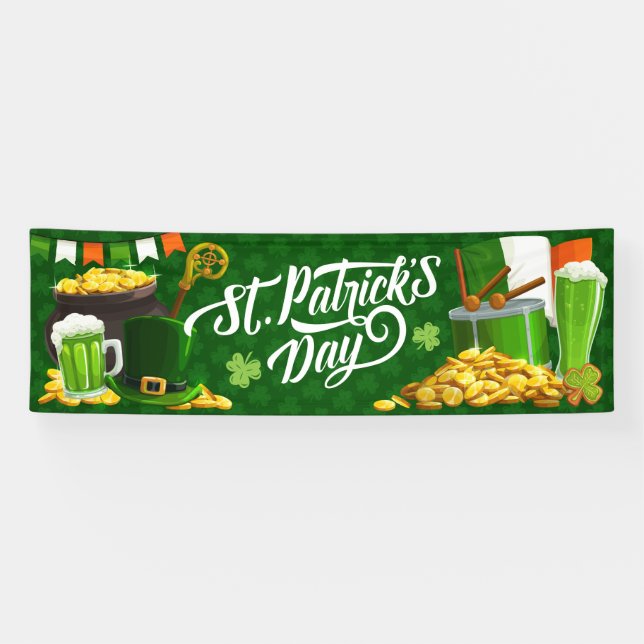 Banderoles Saint Patrick's Day (Horizontal)