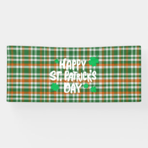 Banderoles Saint Patrick's day Irlande Drapeau couleur en vic
