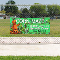 Saison automnale Maze de Corn Ferme Symbole d'amus