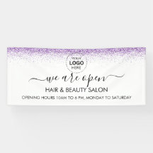 Salon violet pailleté luxe qui dégouline