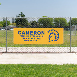 Banderoles San Jose State   Le diplômé sera présent