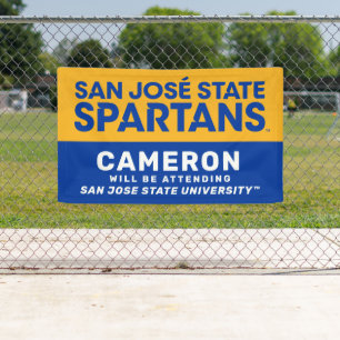 Banderoles San Jose State   Le diplômé sera présent