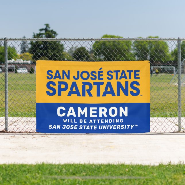 Banderoles San Jose State | Le diplômé sera présent (Insitu)
