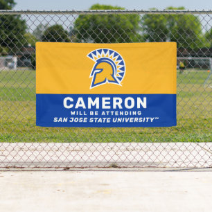 Banderoles San Jose State   Le diplômé sera présent