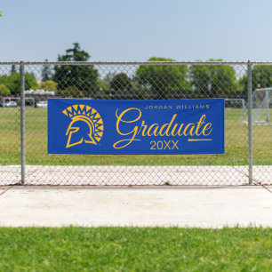 Banderoles San Jose State   Promotion de diplômés
