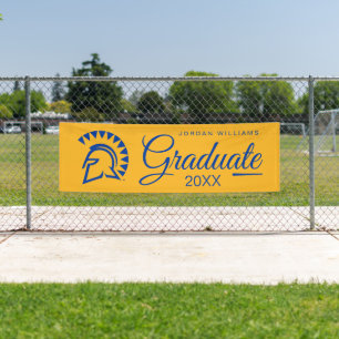 Banderoles San Jose State   Promotion de finissants