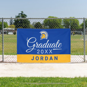 Banderoles San Jose State   Promotion de finissants