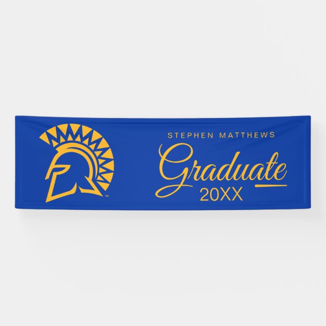 Banderoles San Jose State Spartans (Horizontal)