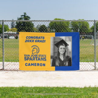 Banderoles San Jose State Spartans | Félicitations diplômé