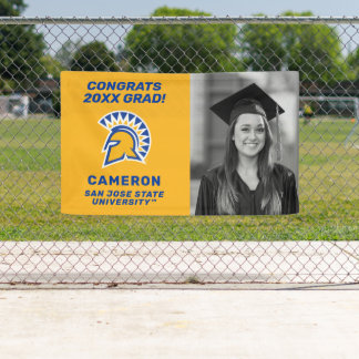 Banderoles San Jose State Spartans | Félicitations diplômé