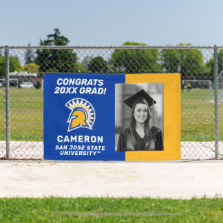Banderoles San Jose State Spartans | Félicitations diplômé