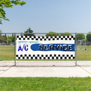 Banderoles Service C.A. de boutique automobile Climatiseur Gr