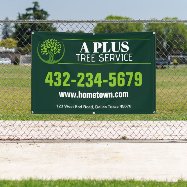 Banderoles Service d'ajustement de l'arborescence (Insitu)