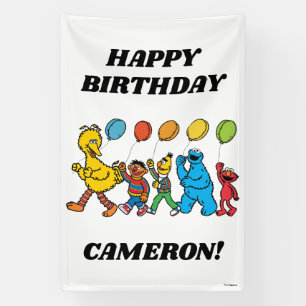 Banderoles Sesame Street Pals Balloons Anniversaire