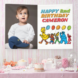 Banderoles Sesame Street Pals Balloons Anniversaire